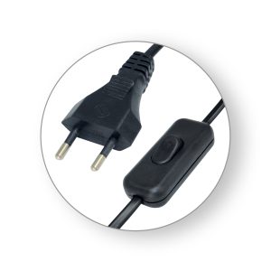 Priključni kabel za rasvjetna tijela sa sklopkom 2,5 A