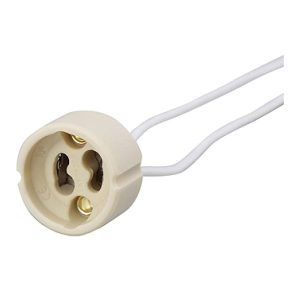 Bulb socket GU10 ceramic