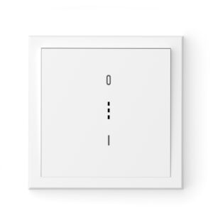 Adria – 1 gang 1 way switch with lamp