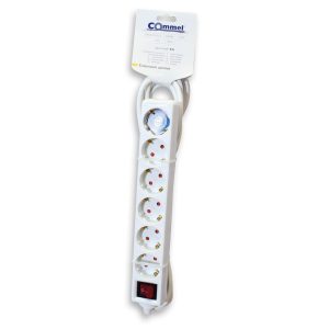 6-way socket outlet 16 A