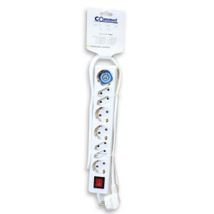 8-way socket outlet 4x 2,5 A + 4x 16 A