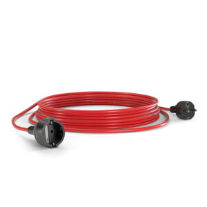 Produžni kabel – šuko H05VV-F 3G1 10 A L=25m, crveni