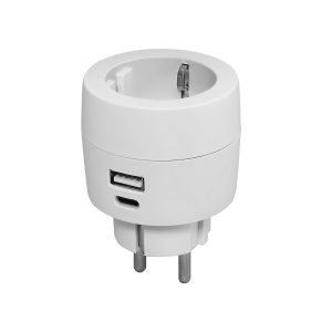 Adaptor with USB charger A+C