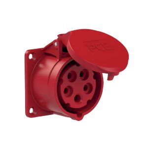Industrijska utičnica s poklopcem standard IEC 309 32 A