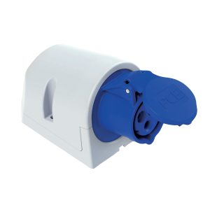 Industrijska utičnica s poklopcem standard IEC 309 16 A