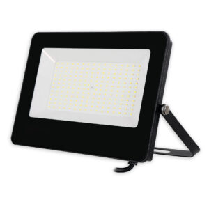 LED reflektor premium 100 W, 4000K, 135 lm/W, IK08, crni