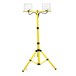 LED floodlight 2 x 30 W, 2 x 3200 lm, on tripod stand