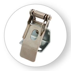 Spring clips for LED panel