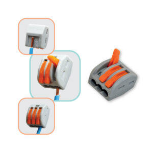 3-way wire connectors