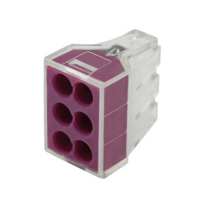 quick connector for solid wire 6-way