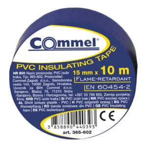 Insulating tape 0.13 mm x 15 mm x 10 m