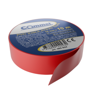 PVC izolir traka 15 mm x 10 m – crvena