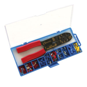 Electrical pliers and terminals set