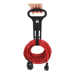 Cable holder, black