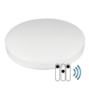 LED ceiling light with microwave motion detector 15 W, 220 mm