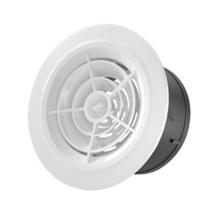 Round air vent grille