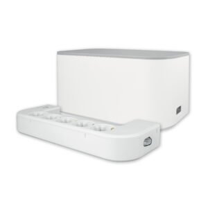 Cable organizer with sockets