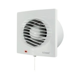 Exhaust fan 12W, with pull cord switch