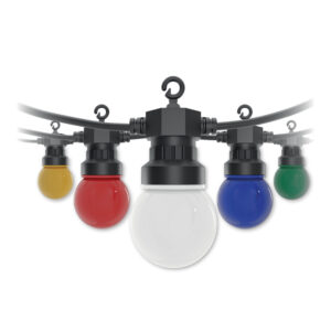 LED svjetlosni lanac G50, u boji